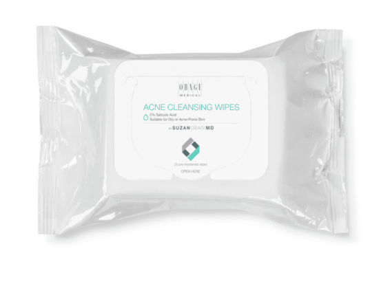 On the Go Cleansing Wipes for Oily or Acne Prone Skin by Crawford Cosmetics in MI