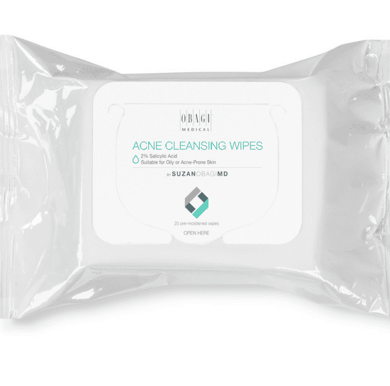 On the Go Cleansing Wipes for Oily or Acne Prone Skin by Crawford Cosmetics in MI