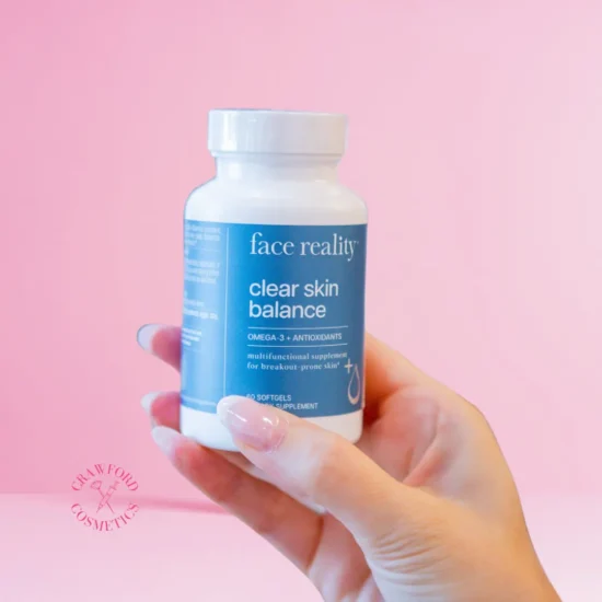 Clear Skin Balance Supplements by Crawford Cosmetics in MI